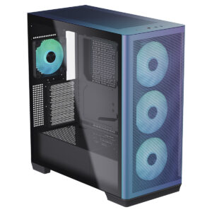 Apnx C1 R Chromaflair 3x120mm Argb Fan Mesh Temperli Cam Usb 3 0 Mid Tower Atx Gaming Kasa 5