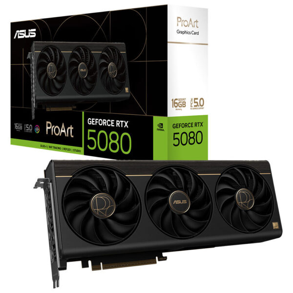 ProArt GeForce RTX™ 5080 16GB GDDR7 OC Edition ASUS ProArt GeForce RTX 5080 16GB GDDR7 OC Edition Ekran Kartı H1