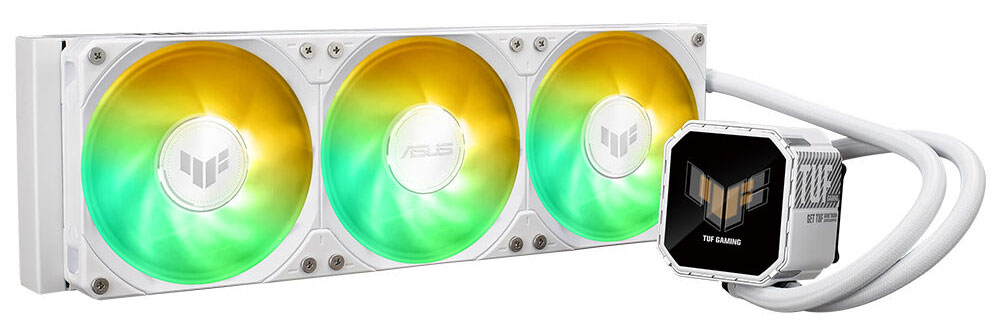TUF Gaming LC III 360 ARGB LCD White Edition ASUS TUF Gaming LC III 360 ARGB LCD White Edition Sıvı Soğutucu H1