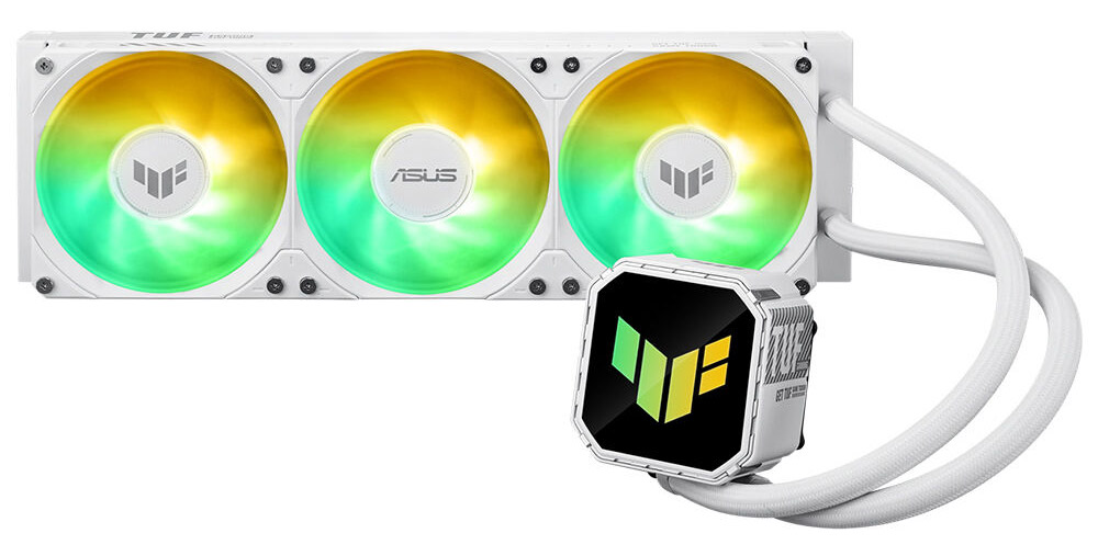 TUF Gaming LC III 360 ARGB White Edition ASUS TUF Gaming LC III 360 ARGB White Edition İşlemci Sıvı Soğutucu H1