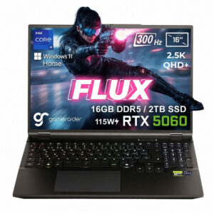 Gameraider Flux Gr16 Intel Core I9 14900hx Geforce Rtx 5060 8gb 115w 16gb Ddr5 2tb Ssd 16 Inç 2.5k Qhd+ 300hz W11 Home Gaming Laptop Çanta Hediyeli 1