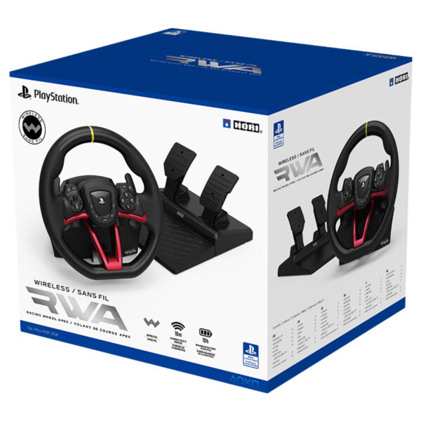 Hori Apex Ps5 Ve Pc Uyumlu Kablosuz Direksiyon Seti 5