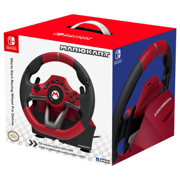 Hori Mario Kart Pro Deluxe Nintendo Switch Ve Pc Uyumlu Lisansli Direksiyon Seti 8