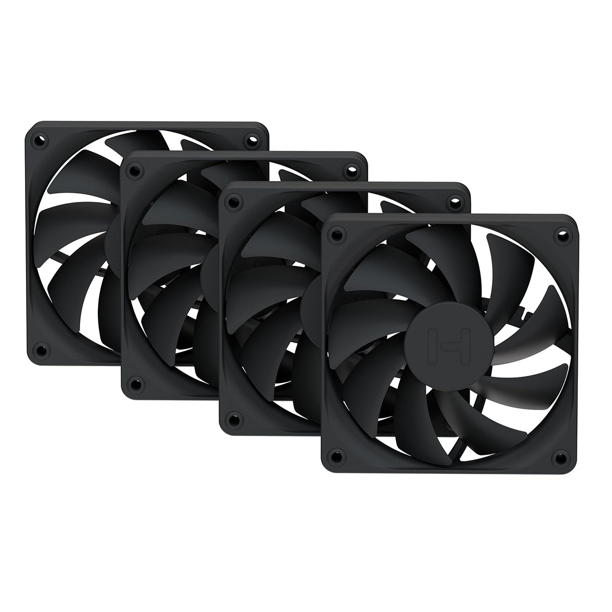 Hyte Fa12 Pitch Black 120mm 4'lü Kasa Fanı (fan Hyte Fa12 Bb 4 ) – 2 Yıl Birebir Değişim Garantili 1