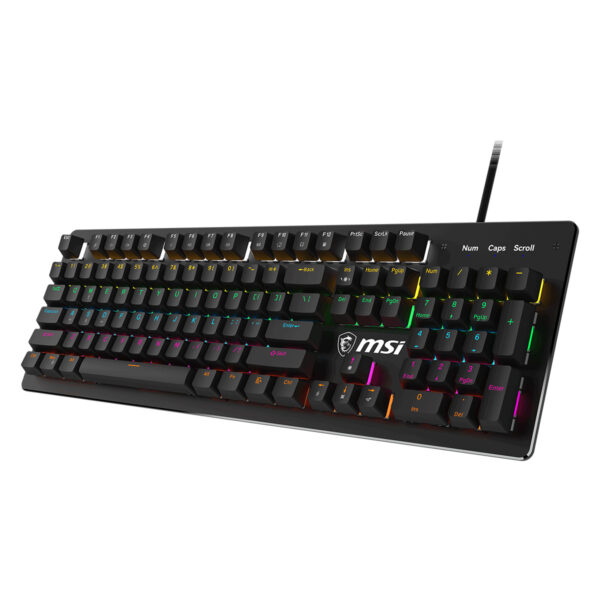 Msi Forge Gk300 Red Switch Rgb Mekanik Gaming Klavye 5