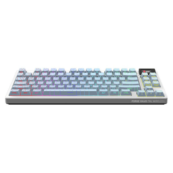 Msi Forge Gk600 Tkl Wireless Topo Blue Gaming Klavye 3
