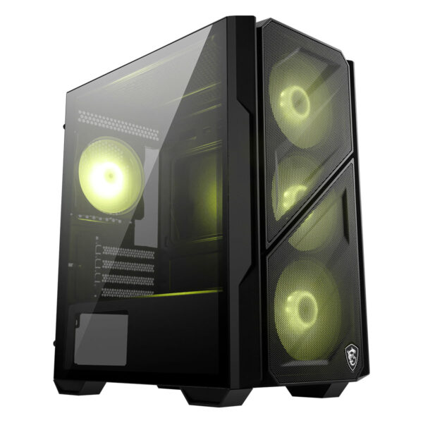 Msi Mag Forge M110r Airflow 4x120mm Argb Fan Mesh Temperli Cam Mini Tower Matx Gaming Kasa 5