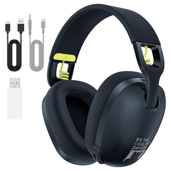 Onikuma B2 Black Ps5 Uyumlu 3d Surround Kablosuz Gaming Kulaklik 3