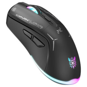 Onikuma Cw917 Black Rgb Kablosuz Simetrik Gaming Mouse 2