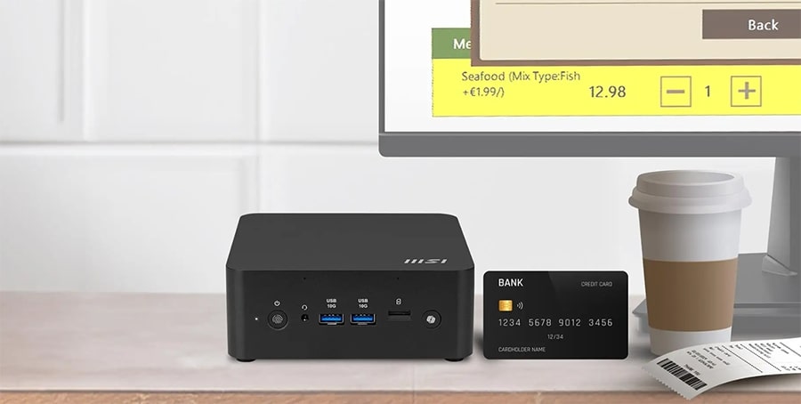 MSI CUBI NUC AI+ 2MG-001EU Mini Bilgisayar H18