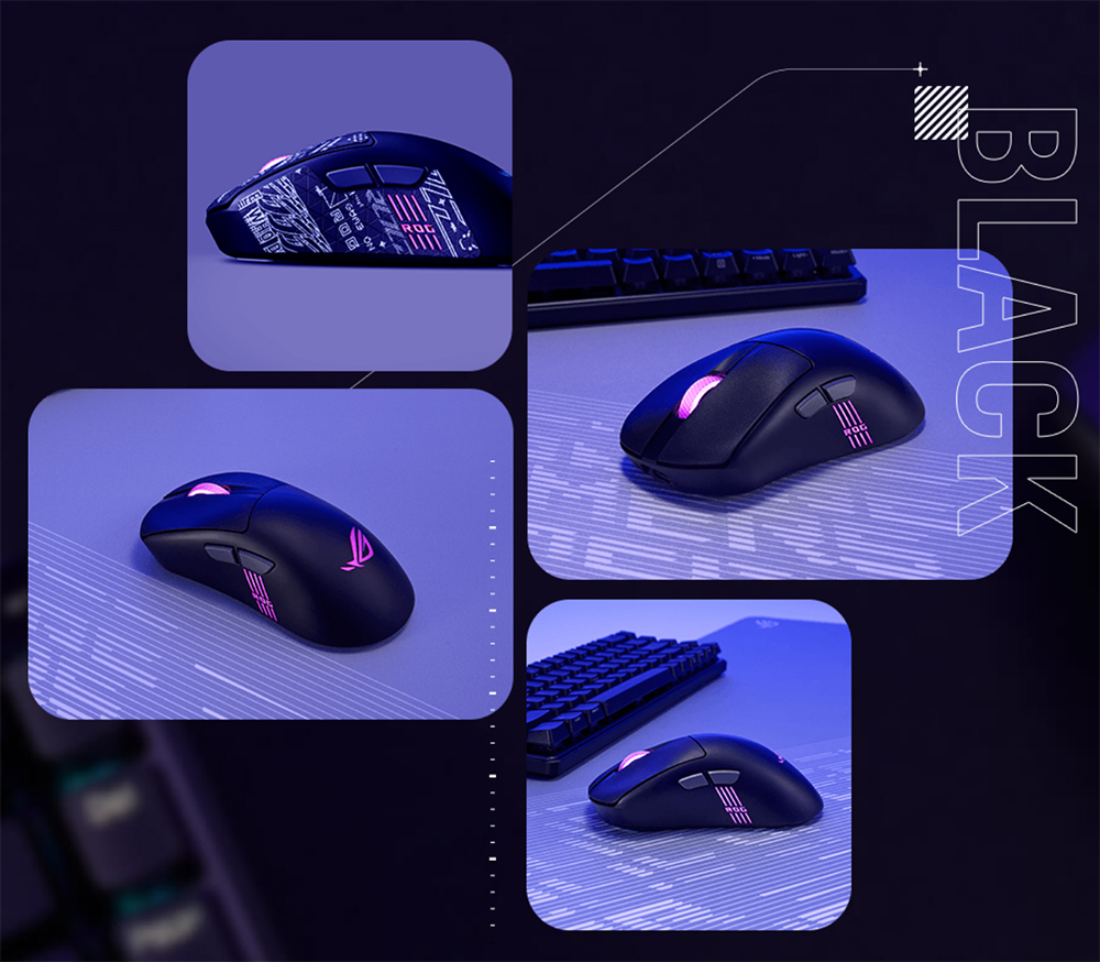 ROG Keris II Origin White Edition ASUS ROG Keris II Origin Beyaz Gaming Mouse H3