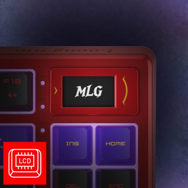 MSI FORGE TKL WIRELESS MLG EDITION Gaming Klavye H5