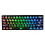 Akko Monsgeek Fun60 Max Black Hall Effect Glare Manyetik Switch 8k Hz Argb Kablosuz Hotswap Türkçe Mekanik Gaming Klavye 1