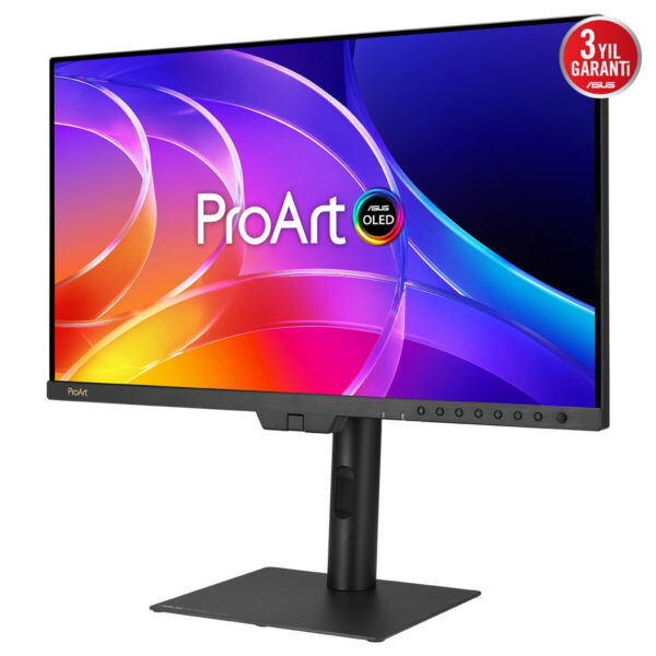 Asus Proart Display Oled Pa27usd 26.5 Inç 240hz 0.1ms 4k Uhd Adaptive Sync Qd Oled Pivot Monitör 9