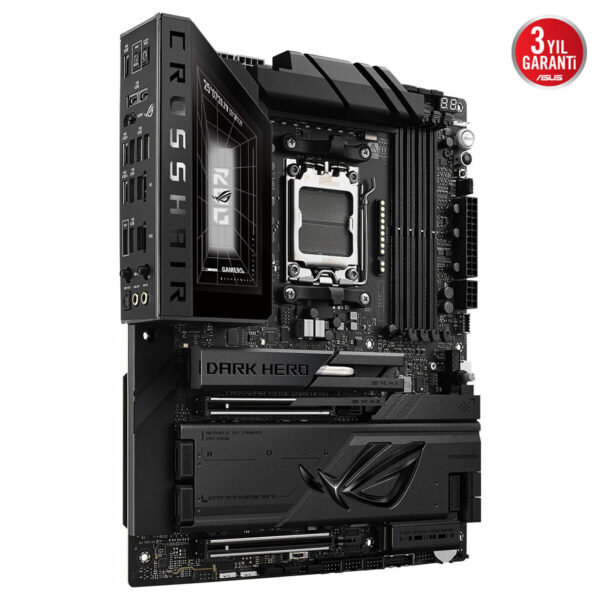 Asus Rog Crosshair X870e Dark Hero 9600mhz (oc) Ddr5 Soket Am5 M.2 Hdmi Usb4 Atx Anakart 3
