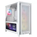 Corsair Frame 4000d Lcd Rs 4x120mm Argb Fan Mesh Temperli Cam Usb 3.2 Premium Mid Tower E Atx Beyaz Gaming Kasa (cc 9011327 Ww) 1