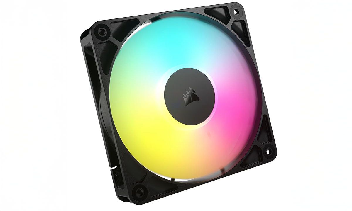 Corsair FRAME 4000D LCD RS Siyah Gaming Kasa – Dört Adeç Güçlü RS120 ARGB Fan