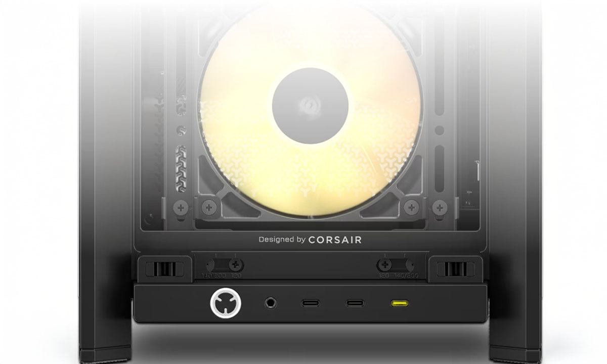 Corsair FRAME 4000D LCD RS Siyah Gaming Kasa – Modern Ön Panel G/Ç