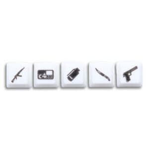 Counter Strike Temalı Custom Keycap Seti 1
