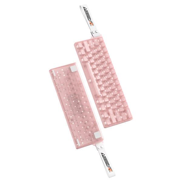 Dareu Cool 60 Pink Clear Ice Blade Manyetik Switch 8k Hz Hall Effect Hotswap Rgb Ingilizce Mekanik Gaming Klavye 4