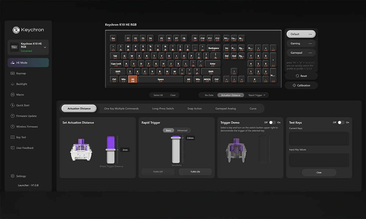 QMK ve Launcher ile program.