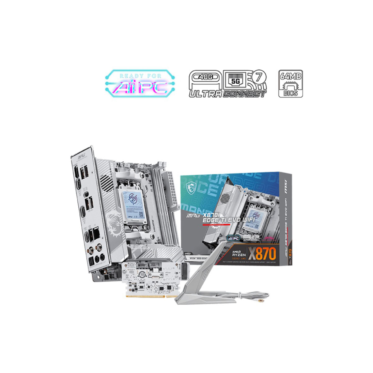 Msi Mpg X870i Edge Ti Evo Wifi Anakart 1
