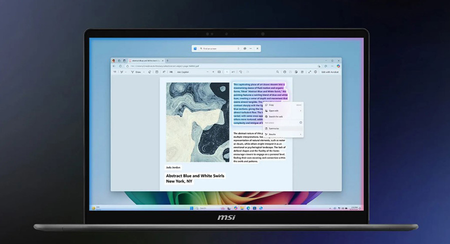 MSI PRESTIGE 16 AI+ C3MG-039TR W11 Home Laptop – Tek Tıklamayla Baştan Yazın.