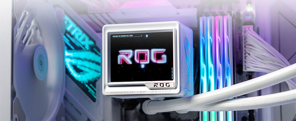 ROG NUCROG Ryujin III 360 ARGB Extreme White Edition ROG Ryujin III 360 ARGB Extreme White Edition