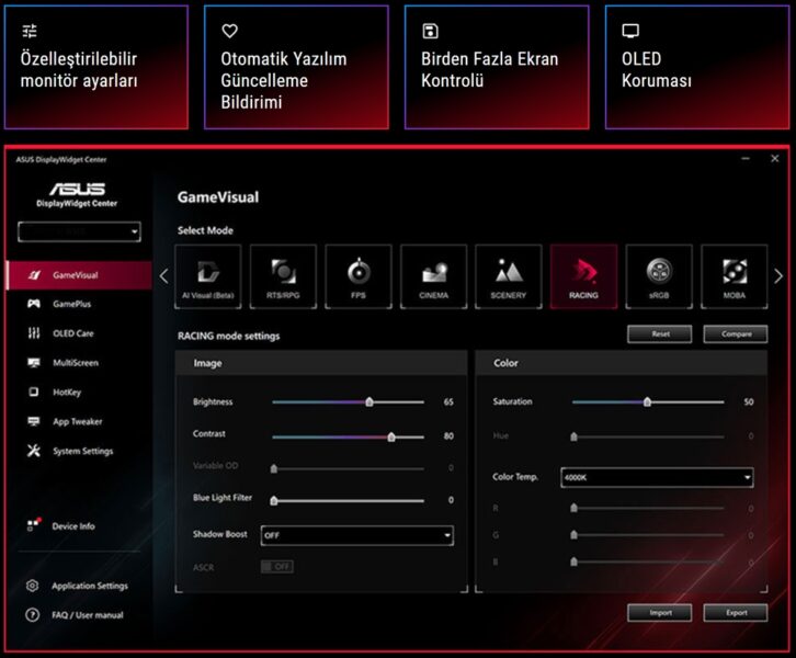 ROG Strix OLED XG27AQDMG Gen2 (XG27AQDMGR) ROG Strix OLED XG27AQDMG Gen2 (XG27AQDMGR)