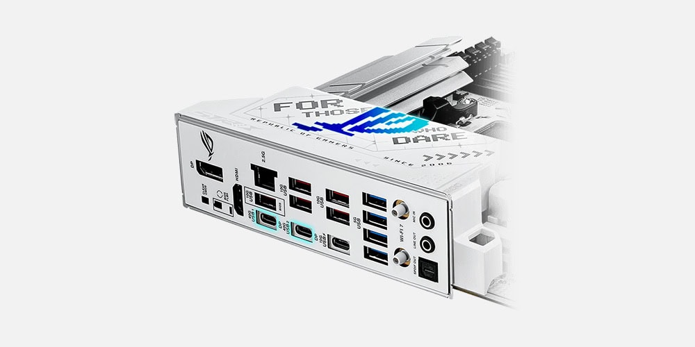 ROG Strix X870-A Gaming WiFi ASUS ROG Strix X870-A anakart, WiFi 8000MHz, DDR5, AM5 soket, M.2, HDMI, DP, ATX form faktörlü yüksek performans anakartı.