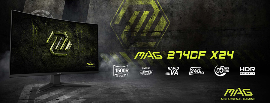 MSI MAG 274CF X24 27 inç Gaming Monitör – görsel 2