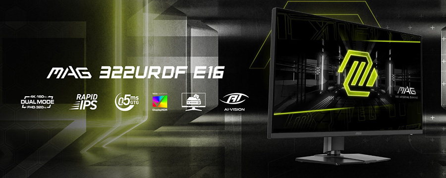 MSI MAG 322URDF E16 31.5 inç Gaming Monitör – görsel 2