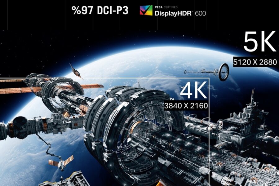 ROG Strix 5K XG27JCG ASUS ROG Strix XG27JCG 27 inç 180Hz 5K 0.3ms 330Hz 2K QHD Dual Mode Adaptive Sync Fast IPS Pivot Gaming Monitör h5