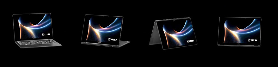 MSI PRESTIGE 14 FLIP AI+ D3MTG-038TR Laptop – İlham Veren Akıcı Tasarım