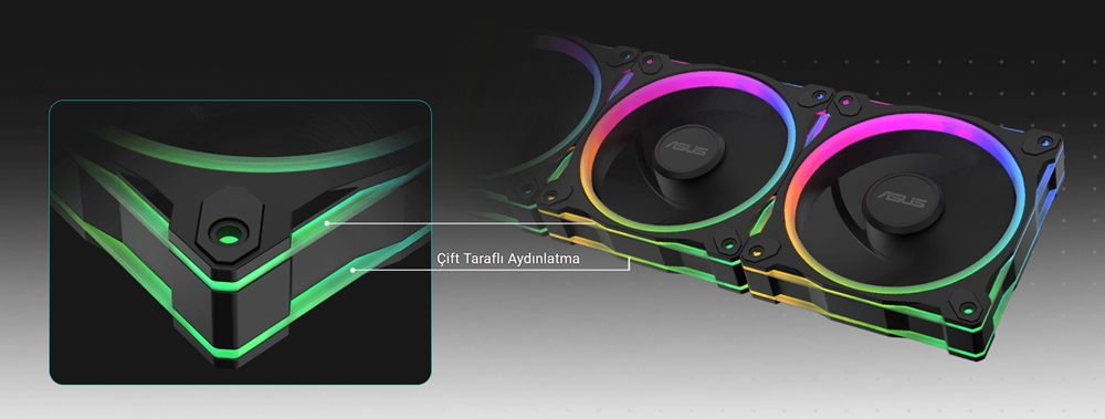 ASUS Prime MR120 ARGB Fan - Triple Pack