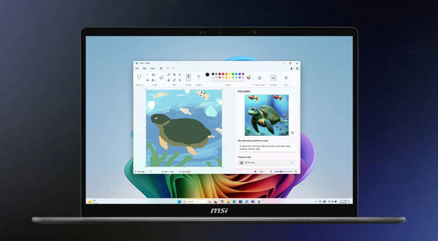 MSI PRESTIGE 14 FLIP AI+ D3MTG-038TR Laptop – Cocreator