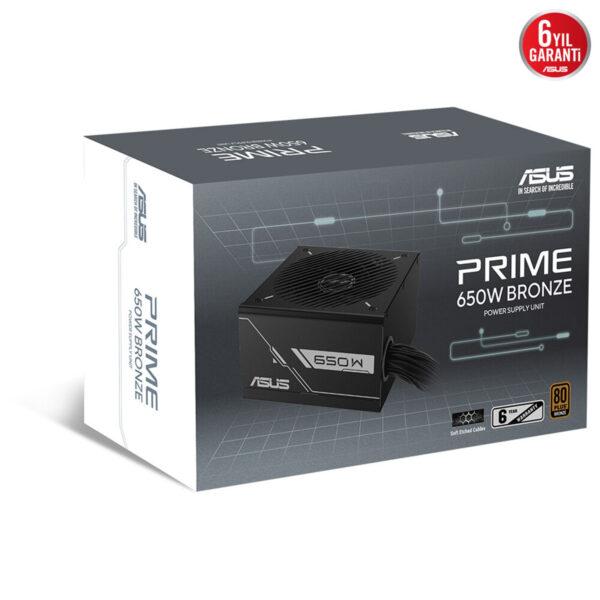 Asus Prime 650b 650w 80 Bronze Atx Guc Kaynagi 14