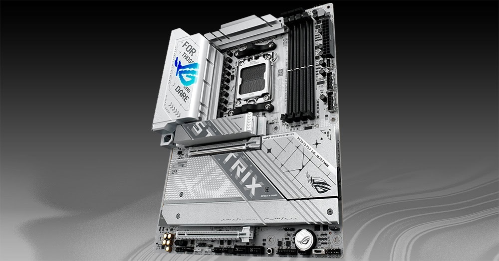 ROG Strix X870-A Gaming WiFi ASUS ROG Strix X870-A Gaming anakart, DDR5 8000MHz OC, AM5 soket, M.2, HDMI, DP, ATX, yüksek performanslı anakart.
