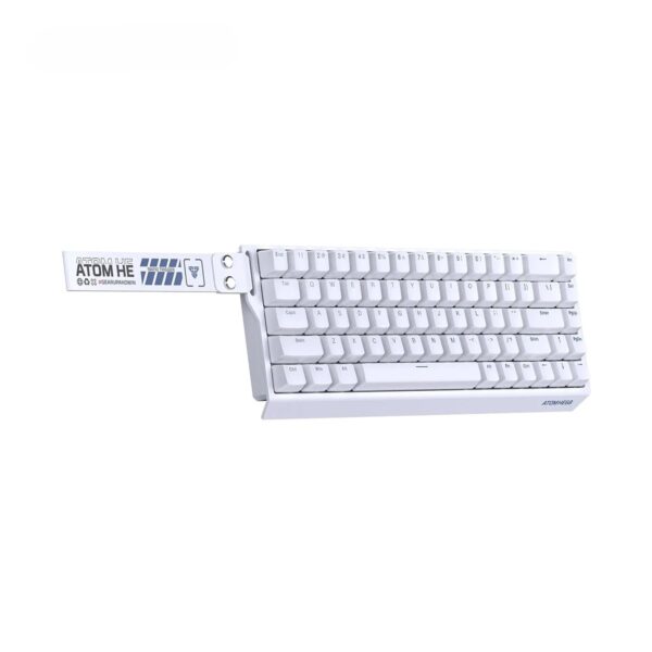 Fantech Mk811 Atom He68 White Magnetic Emerald Switch 8k Hz Hall Effect İngilizce Mekanik Gaming Klavye 3