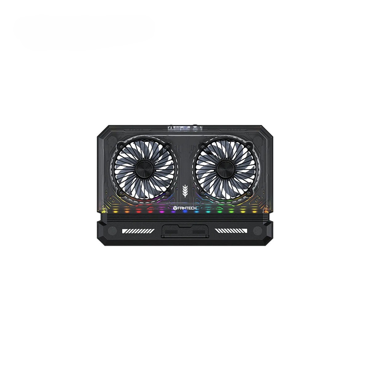 Fantech Nc21 Rgb 2 Fanlı 8 Kademeli Yükseklik Ayarı Notebook Soğutucu Stand 1