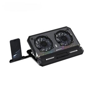 Fantech Nc21 Rgb 2 Fanlı 8 Kademeli Yükseklik Ayarı Notebook Soğutucu Stand 2