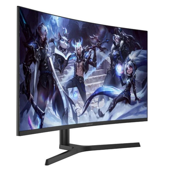 Yüksek performanslı 32 inç 2K QHD oyun monitörü, 180Hz yenileme hızı ve 0.5ms tepki süresi ile akıcı ve net oyun deneyimi sağlar. Kavisli tasarımı ve Adaptive Sync teknolojisi ile mükemmel görsel kali.