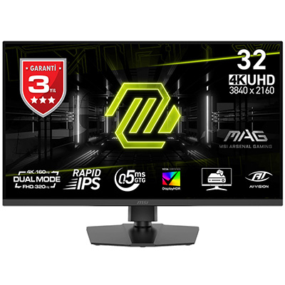 MSI MAG 322URDF E16 31.5 inç Gaming Monitör – görsel 1