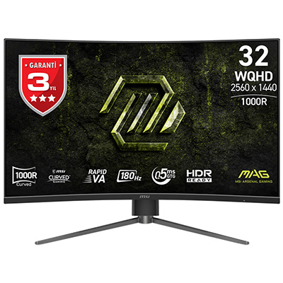 MSI MAG 325CQPF E18 Gaming Monitör – görsel 1