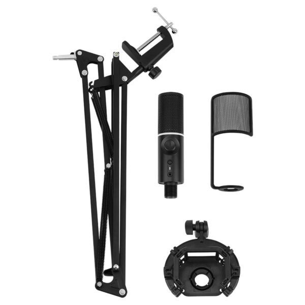 Streamplify Mic Arm Cardioid Rgb Siyah Yayinci Mikrofonu 8