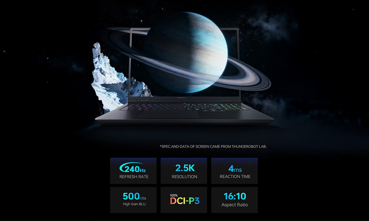 16'' QHD Ekran