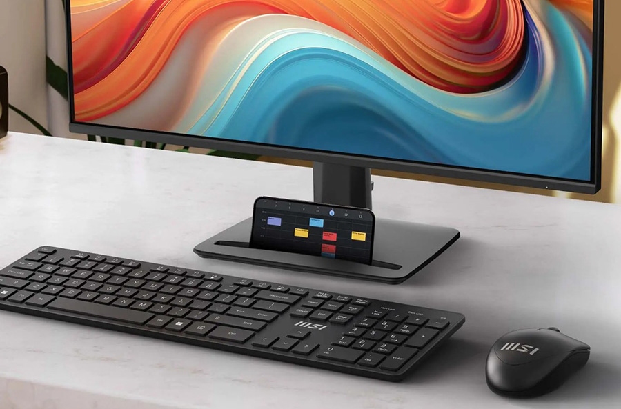 MSI PRO MP242 E14C 23.8 inç 144Hz 1ms Monitör – Aksesuar Yuvası
