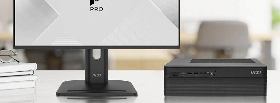 MSI PRO DP80 A14G-004EU Masaüstü Bilgisayar – Akıcı kullanım, Sezgisel tasarım