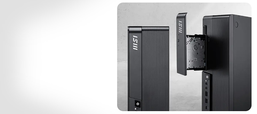 MSI PRO DP80 A14G-004EU Masaüstü Bilgisayar – AKICI GÖRÜNÜM, İŞLEVSEL TASARIM