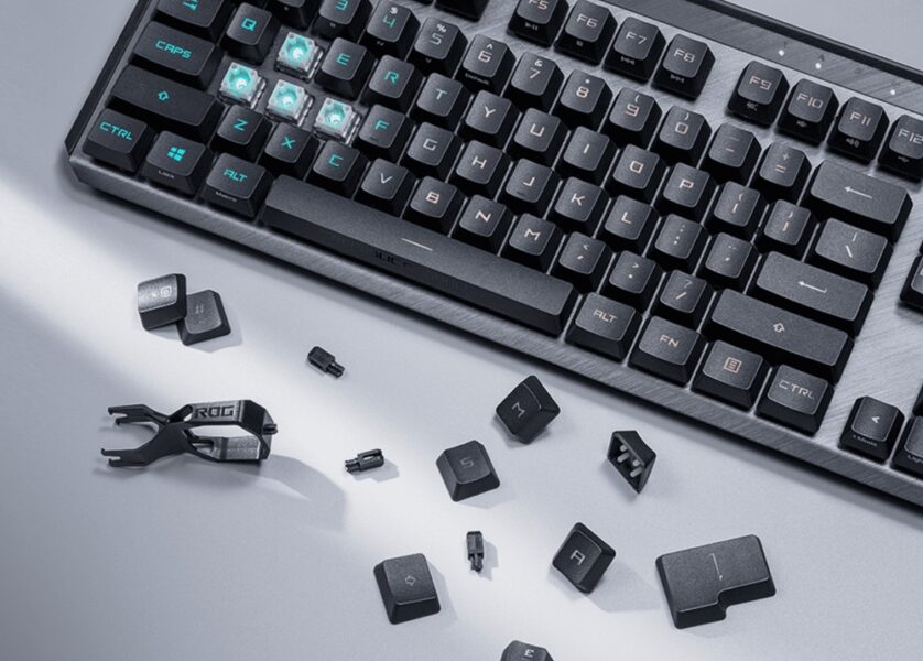 ROG PBT Doubleshot Keycap Set for ROG RX Switches ROG PBT Doubleshot Keycap Set for ROG RX Switches